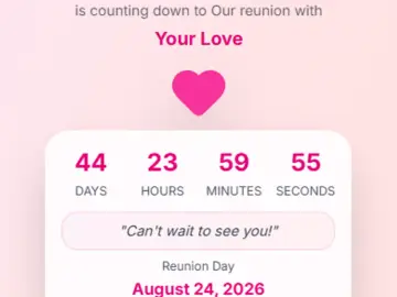 Countdown to reunion gift preview