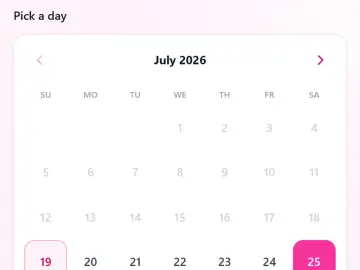 Plan a Date gift preview
